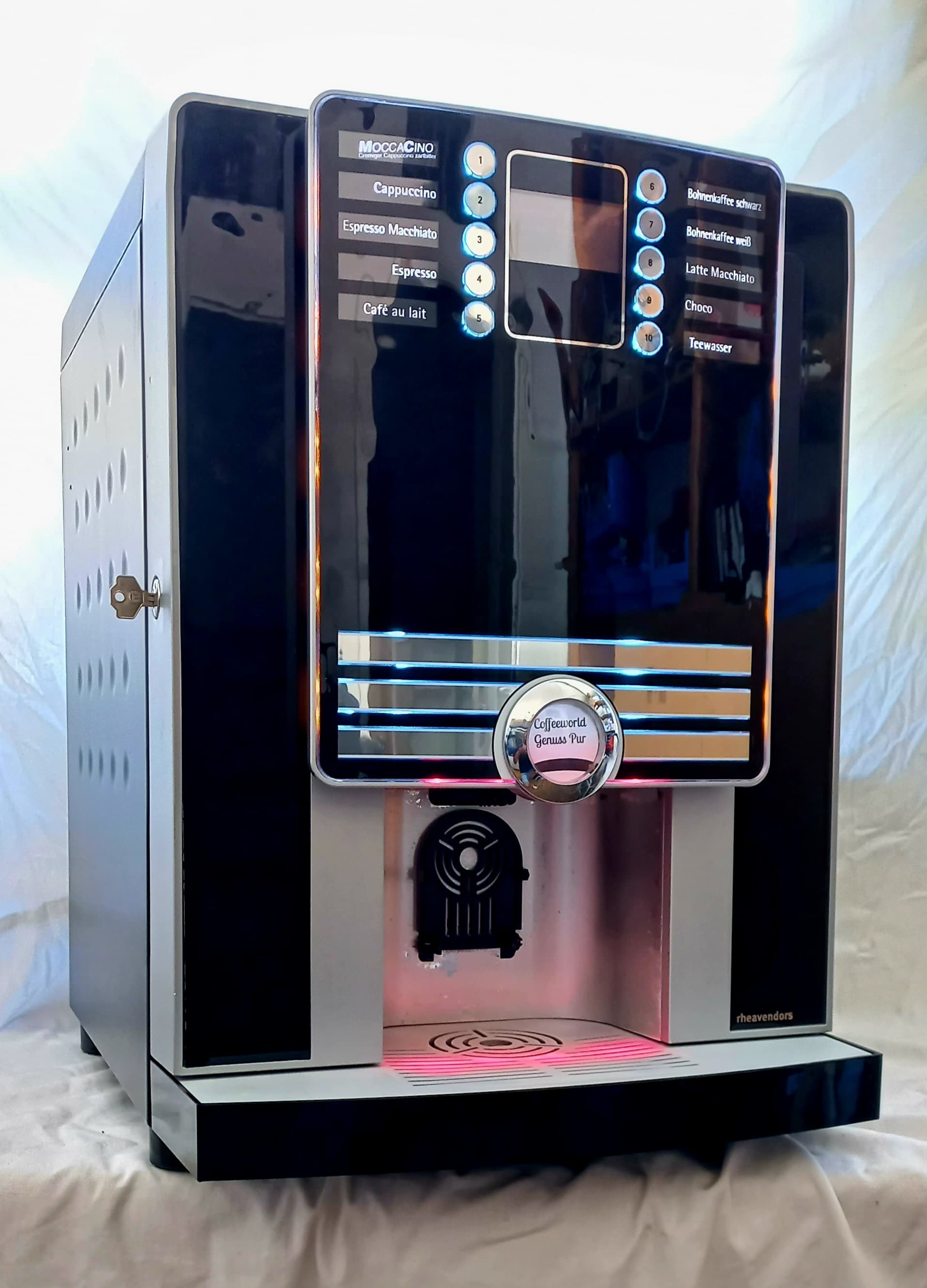 Cino XS Grande PB Kaffeevollautomat Kaffeeautomat Gastro Servomat Rheavendors
